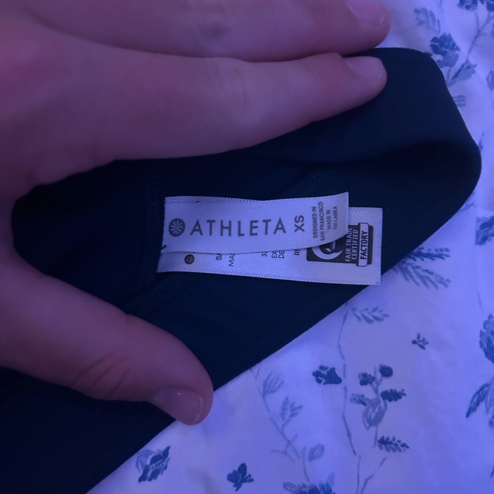 Athleta Blue Bra with Wide Straps - Picture 2 of 4